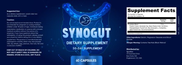SynoGut natural digestive ingredients for gut health